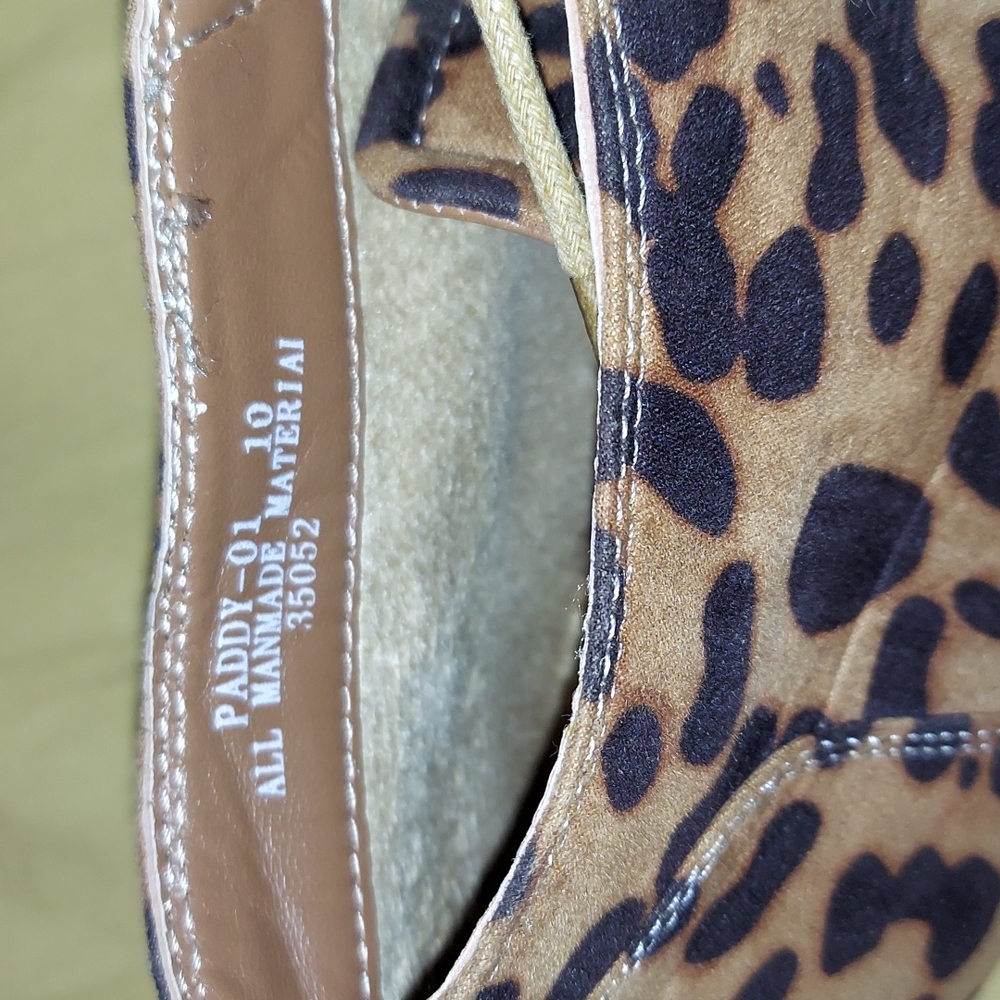 Leopard pattern booties - Picture 3 of 6